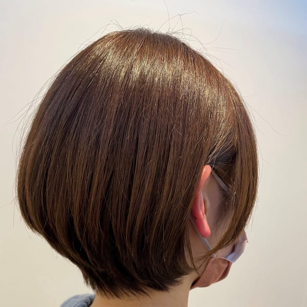 丸みボブショート