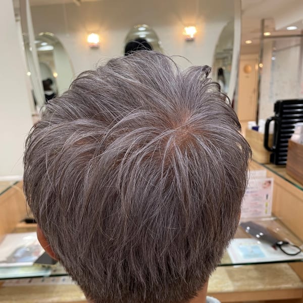 ふんわりメンズカット