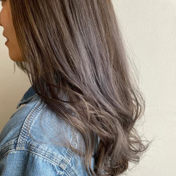 20代30代40代大人可愛いグレージュカラー