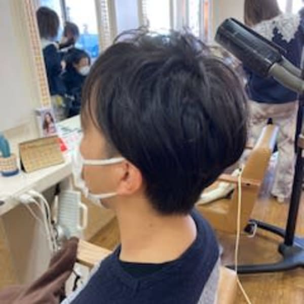 ２ブロゆるふわパーマ