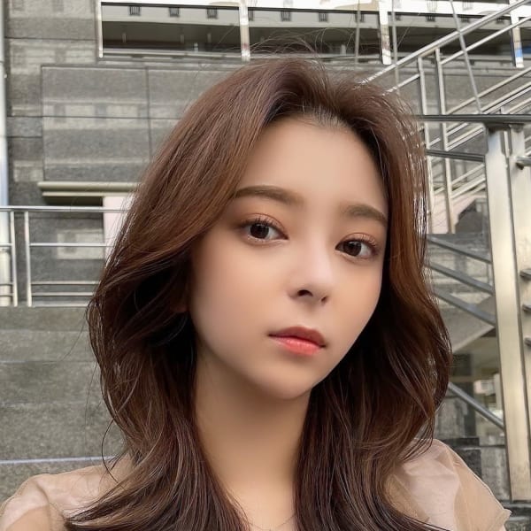 ヨシンモリ 韓国 くびれヘア レイヤーカット　仙台　仙台駅