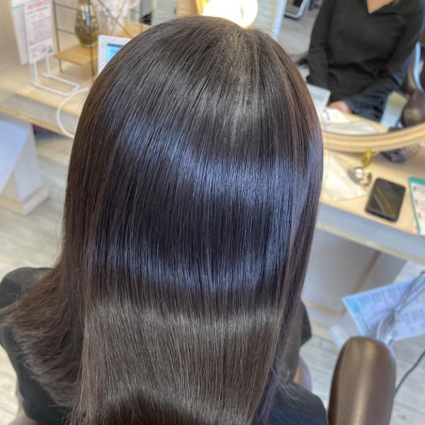 美髪矯正ストレート