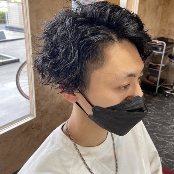 メンズソフトツイストパーマ