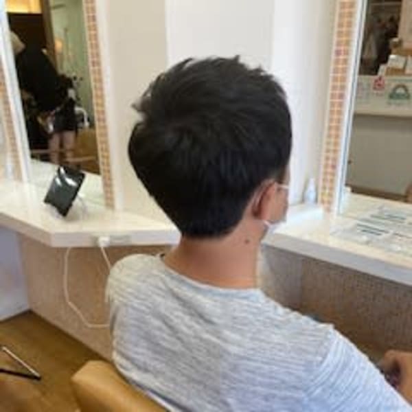 爽やかメンズショート