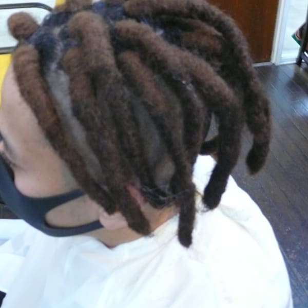ドレッドヘアのリペア補修 11000~