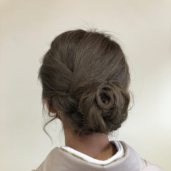 お出かけの日のセット＆アレンジ