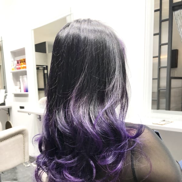 パープルグラデーションカラー