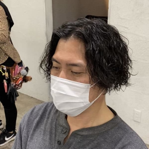 メンズ/ボブ/ツイスパ/ミディアム/¥10780