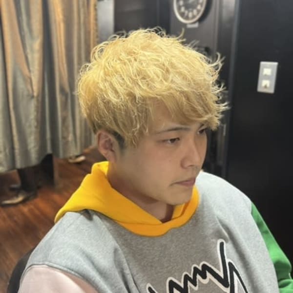 ツーブロックマッシュ/20代/30代//神田/理容室/美容室