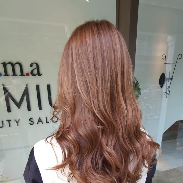 ゆるふわセミロング　