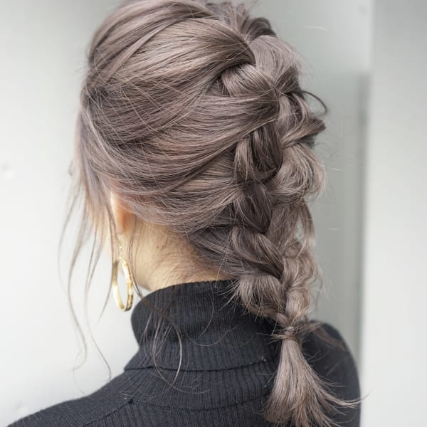 【haku/川口】プラチナベージュ