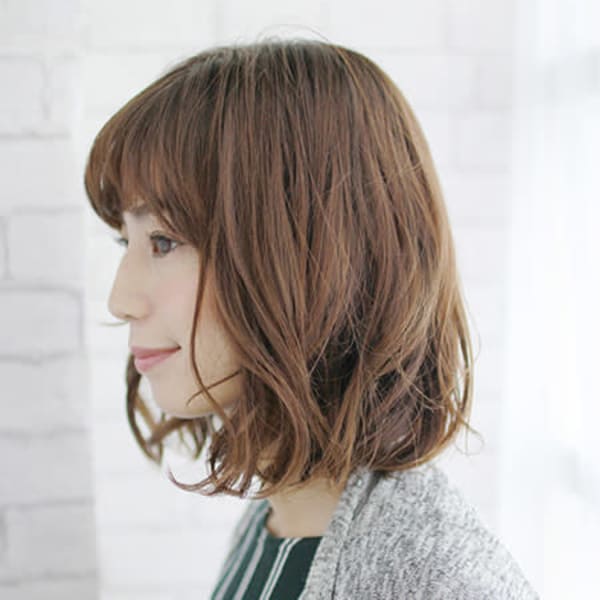 20代30代40代　女子力底上げ大人パーマ【京都駅】