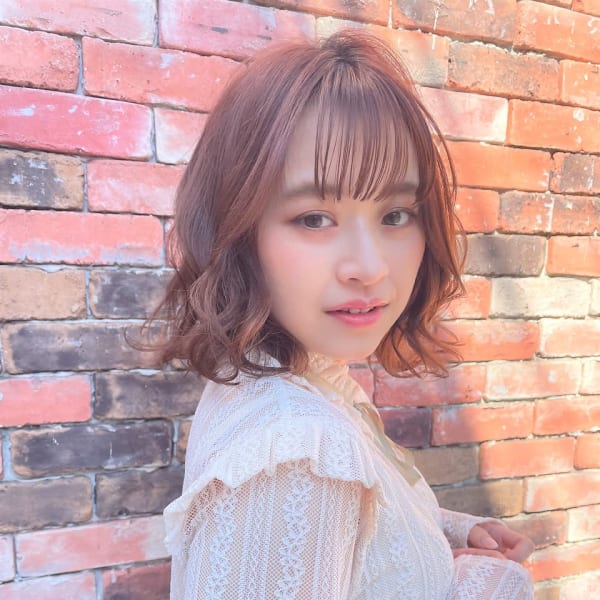 20代/30代/40代/ゆるふわボブ☆シースルーバング