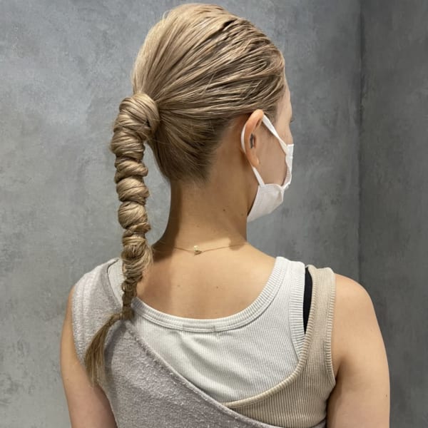 色落ち後もかわいい色♪♪