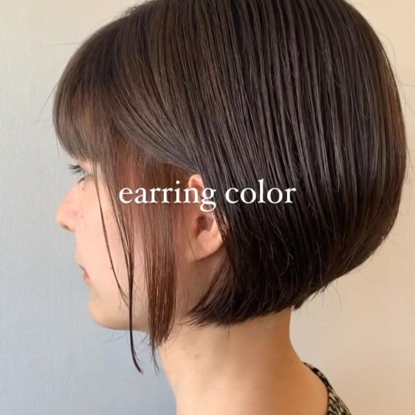 earring color×BOB 