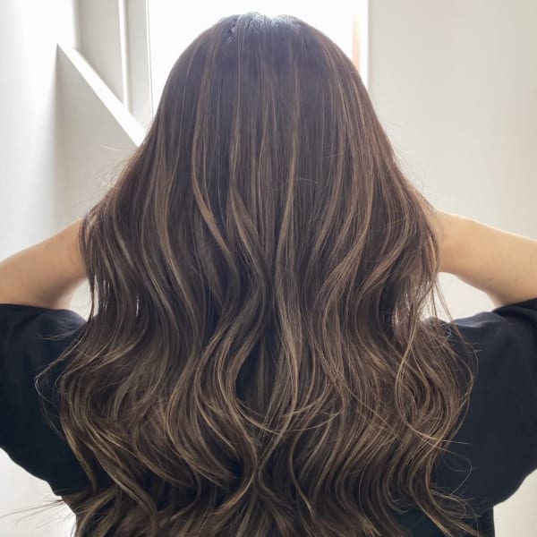 ハイライトブラウンカラー