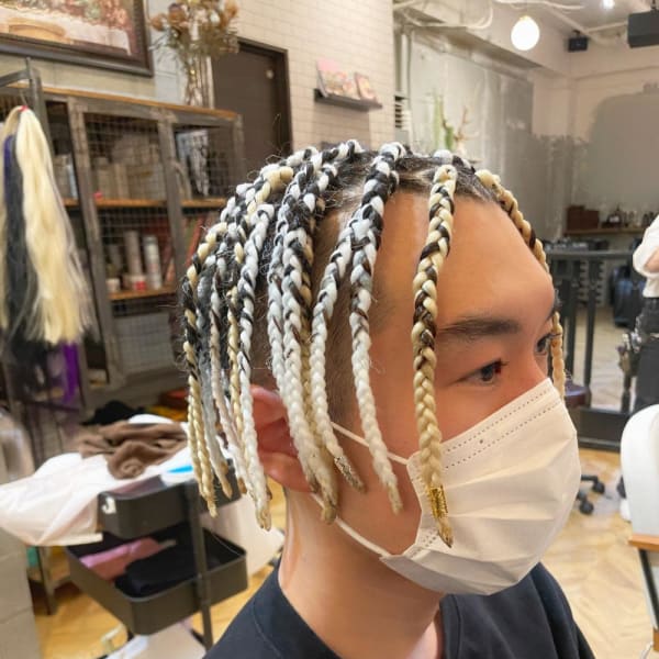 【ブレイズヘア】ショートブレイズ20本