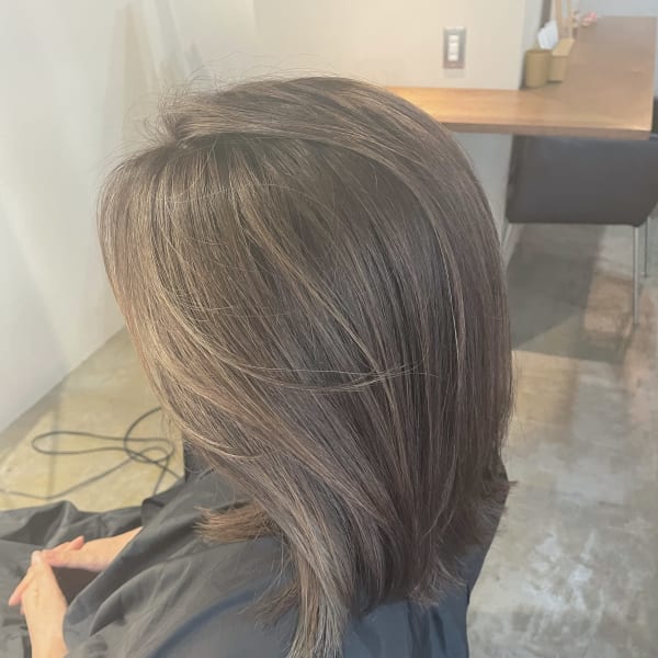 【R HAIR SALON】大人ハイライト30代40代50代