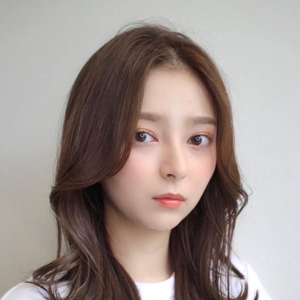 ☆くびれヘア☆シースルーバング 韓国風