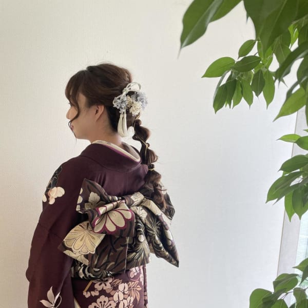 着物に似合うヘアアレンジ