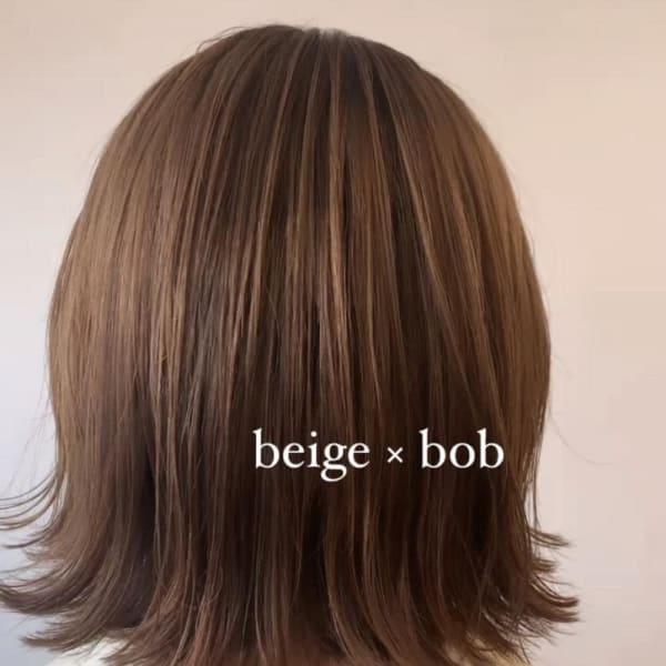 beige×bob