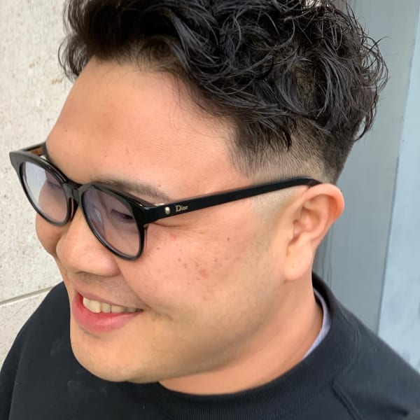 【森光隼人】フェード×ハードパーマ