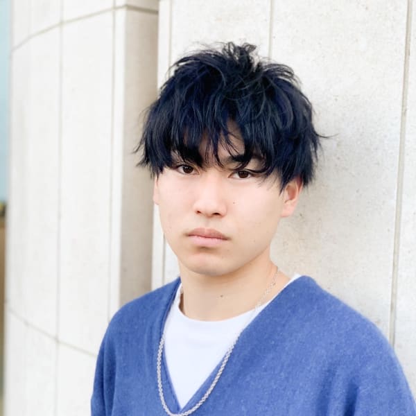 【森光隼人】メンズハイライトショート|Gold woodpecker