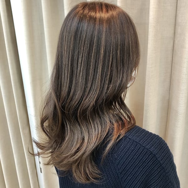 【haku/川口】細めのハイライト|hair salon haku