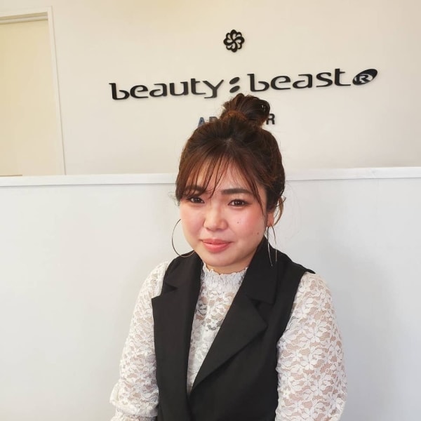 beauty:beast 石垣店【ビューティービースト イシガキテン】のスタッフ紹介。具志堅 真帆