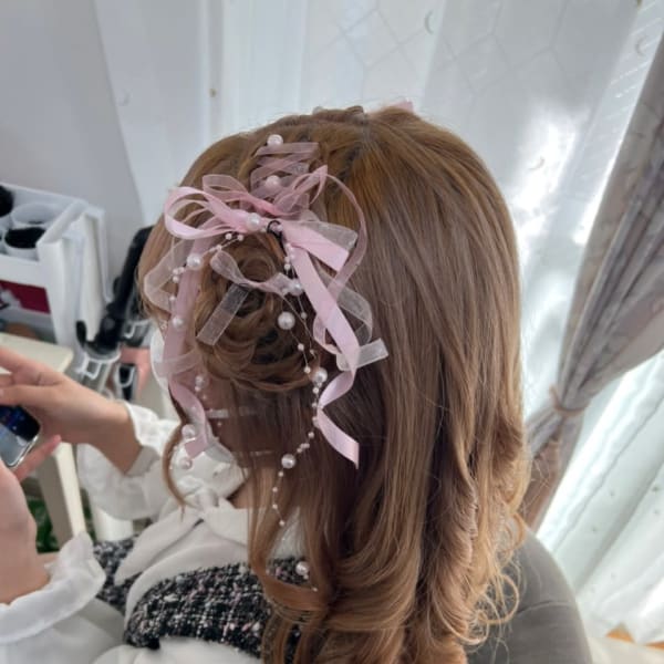 ライブヘアセット