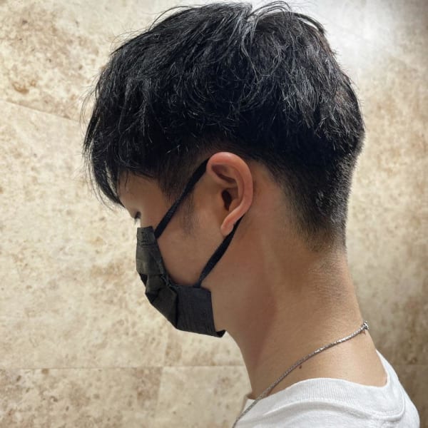 3mm  ツーブロック　*