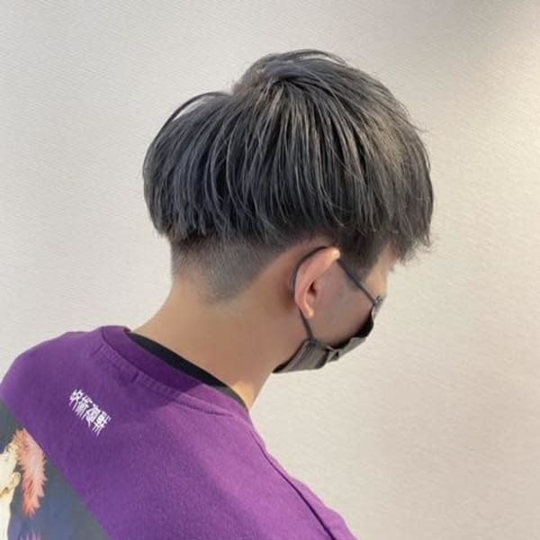 マッシュ×シルバーグレー