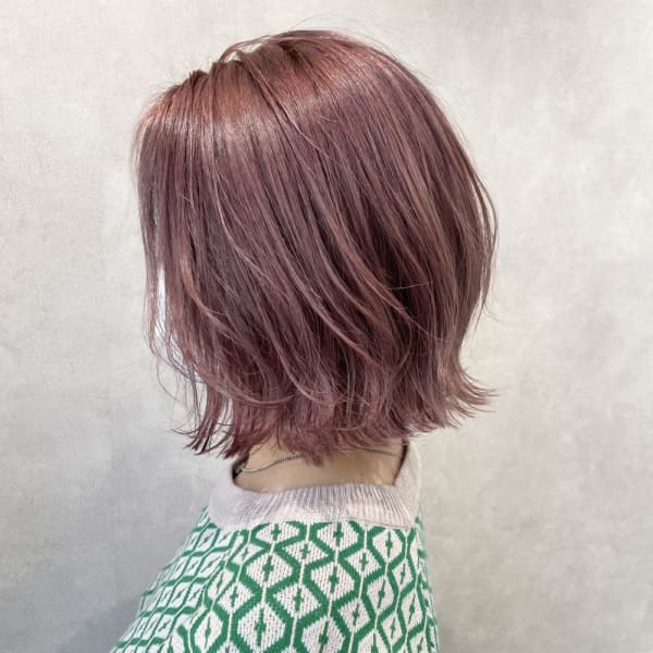 miu&清水大誠　透明感のあるピンクカラー♪