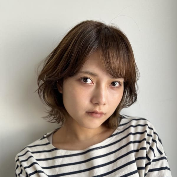 ゆるふわショートボブ