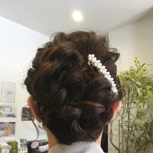 お呼ばれアップスタイル|Sorte