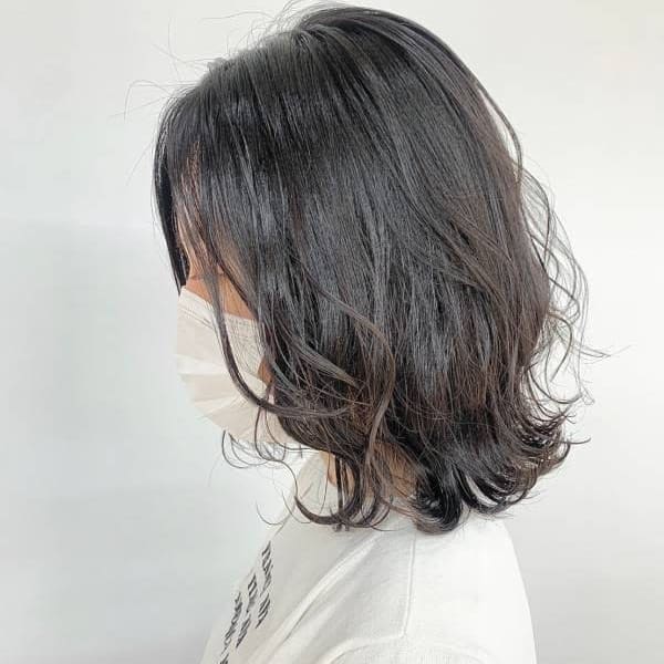 大人可愛い/デジタルパーマ/無造作/20代30代40代/