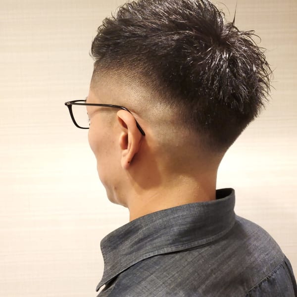 フェード/刈り上げ/清潔感/好感度/ビジネス/2ブロック