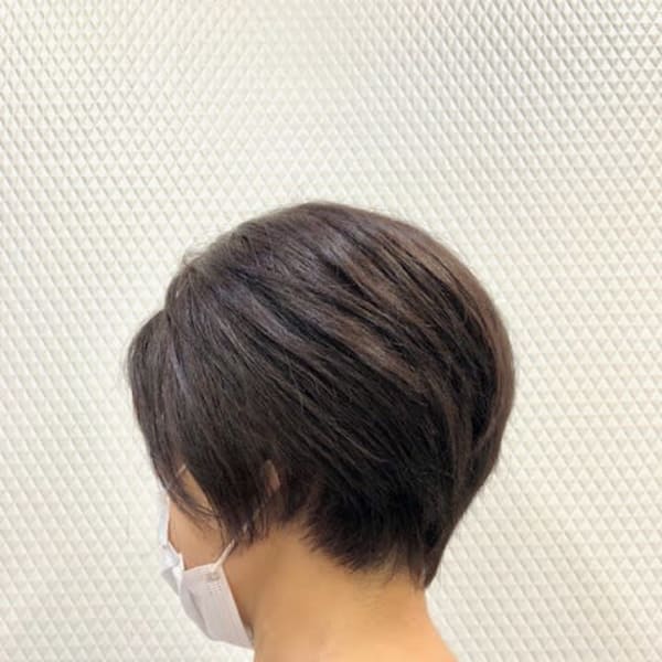 ショート/白髪染め/40代50代60代/グラデーション/