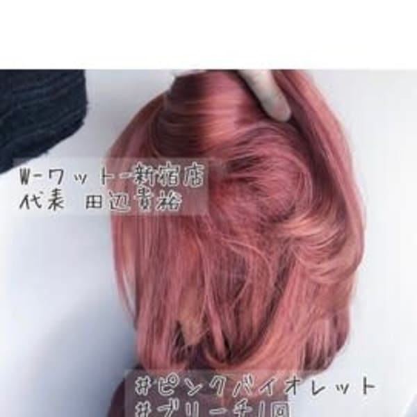 【デザインカラー 】春大人気☆ピンクバイオレット