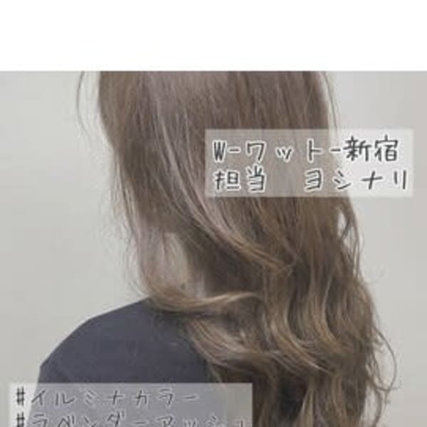W-ワット-原宿店＊イルミナカラー×グレージュ