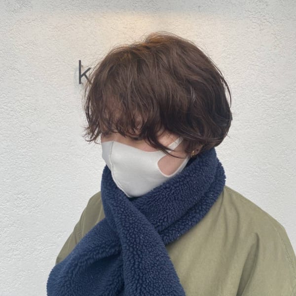 【katachi 】クシュっとウェーブパーマ