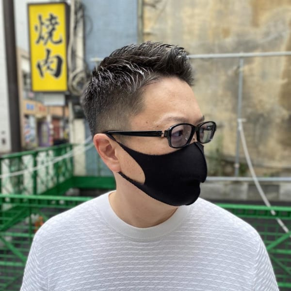 日本橋大人メンズベリーショートモヒカン風