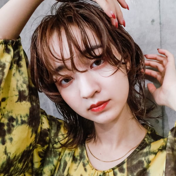 ウルフヘア/ベージュ/ハイライト|BEAT S