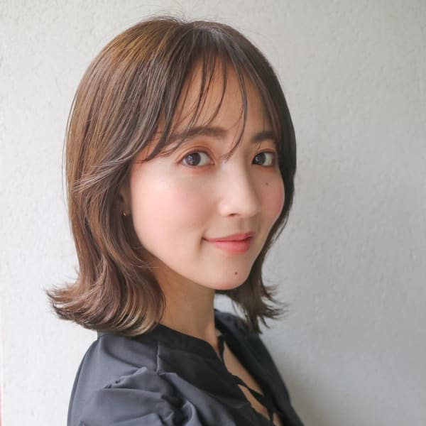 大人可愛いくびれボブ チョコレートミルク|DaVin