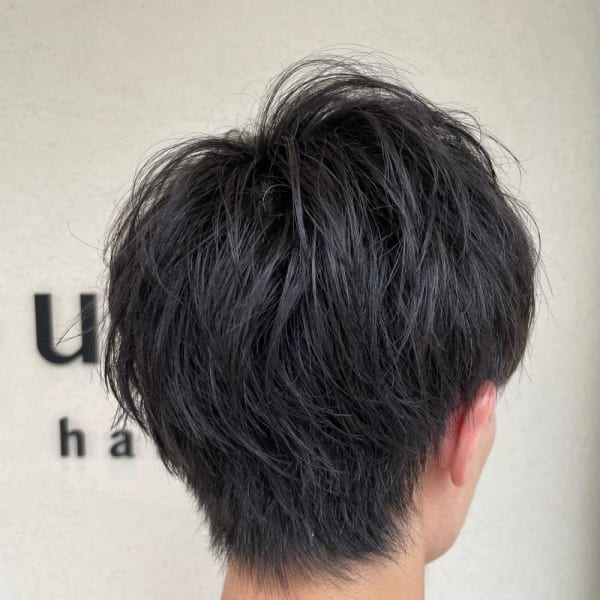 メンズマッシュショート