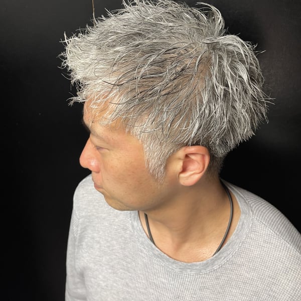 イケてるパーマスタイル 神田 理容室 美容室