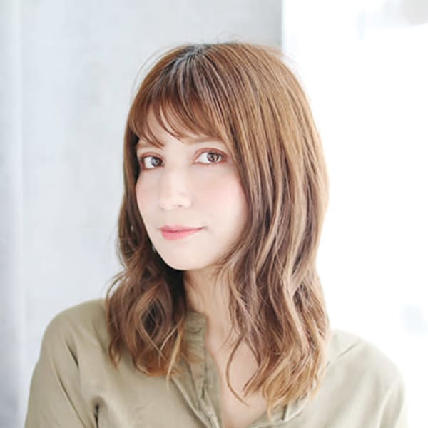 ミディアムゆるミックスカール|LUXIA