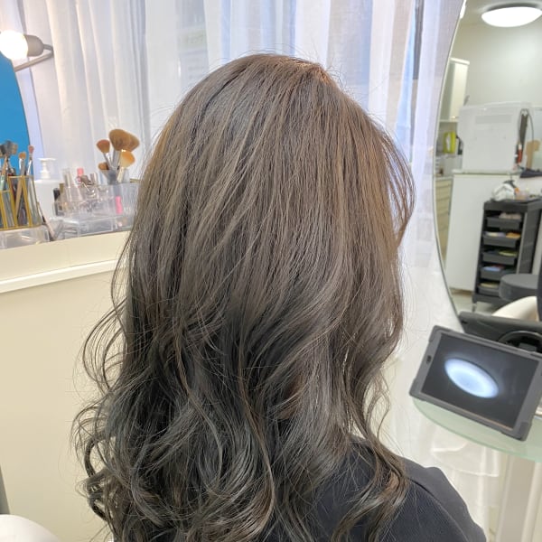 ロングレイヤー・オリーブグレージュ