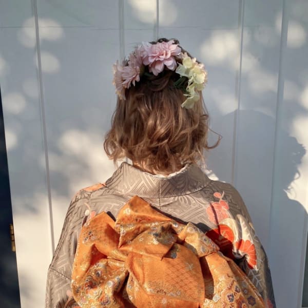 成人式&卒業式スタイル※袴&振袖4