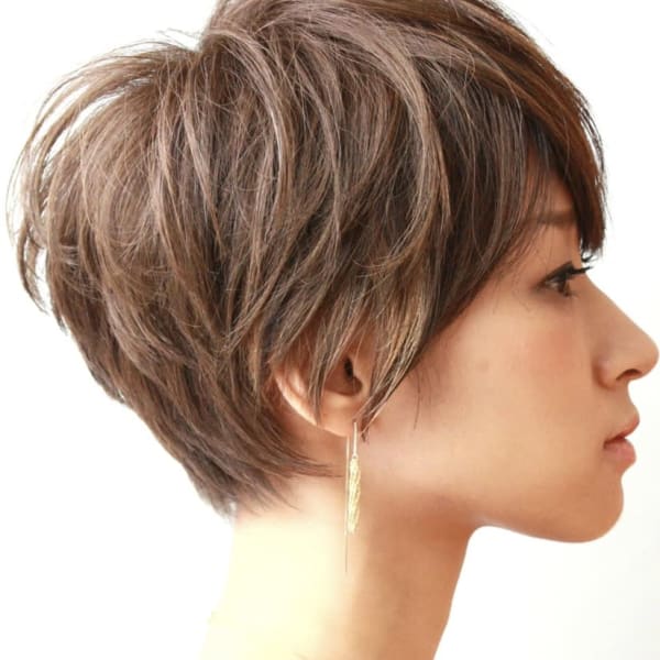 大人かっこいいベリーショート